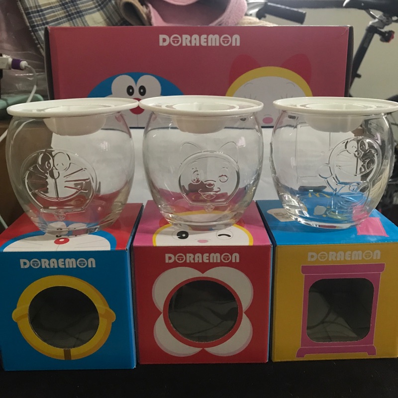 (現貨)日本麥當勞 數量限定 哆啦A夢 小叮噹 玻璃杯  一套3個