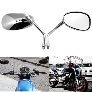 HONDA 2 件/對摩托車後視鏡電動滑板車電動自行車後視鏡 10 毫米適用於本田 Shadow Ace Spirit