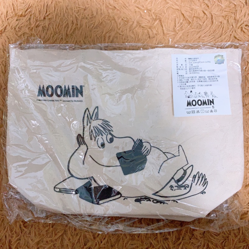 Moomin嚕嚕米帆布袋 便當袋