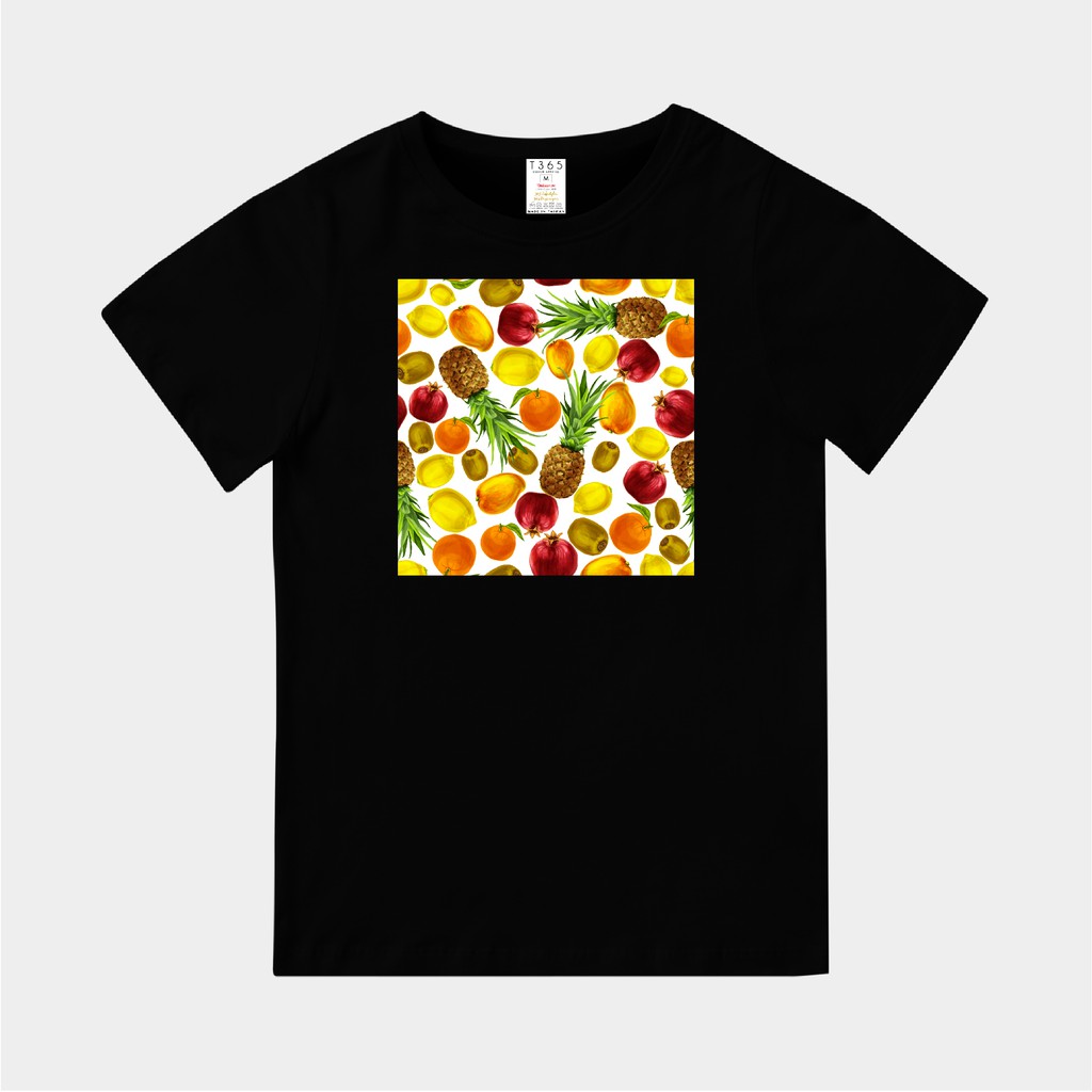 T365 MIT 親子 T恤 童裝 情侶裝 T-shirt 短T 水果 FRUIT 鳳梨 旺來 PINEAPPLE 綜合