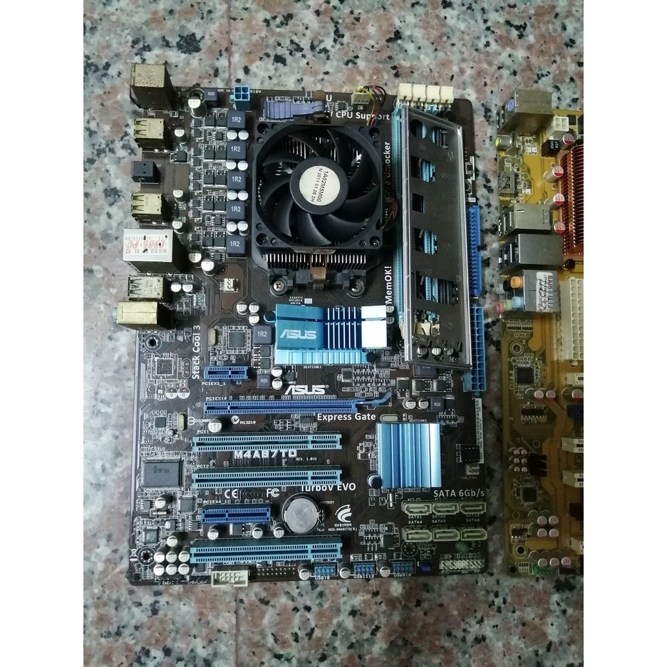ASUS AM3主機板M4A87TD(含CPU/ FAN/ 檔板) 119 up