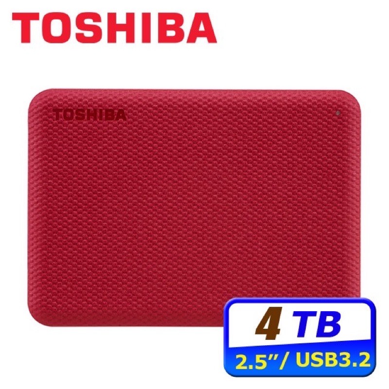 TOSHIBA東芝 V10最新款 1TB 2TB 4TB Canvio Advance USB3.0外接式硬碟原價 行動