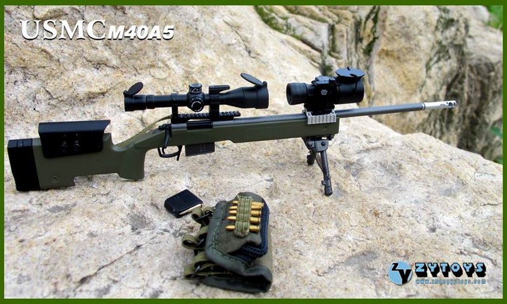 【玩模坊AH-036】1/6 12吋 美國 越戰 M40A5 M40 狙擊步槍 狙擊槍 不可發射 模型 zy8024a