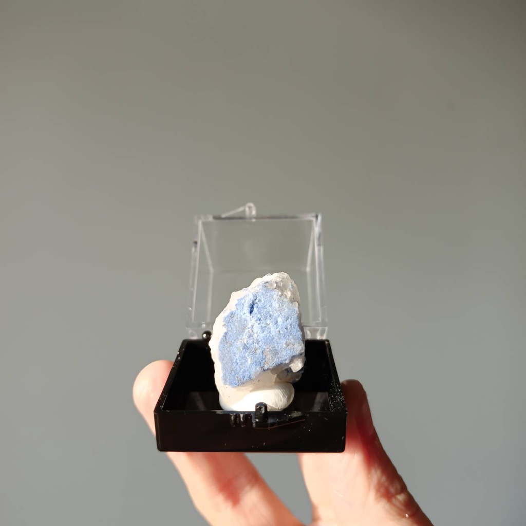 能量星球✳藍線石 Dumortierite │礦標系列 藍髮晶 原石