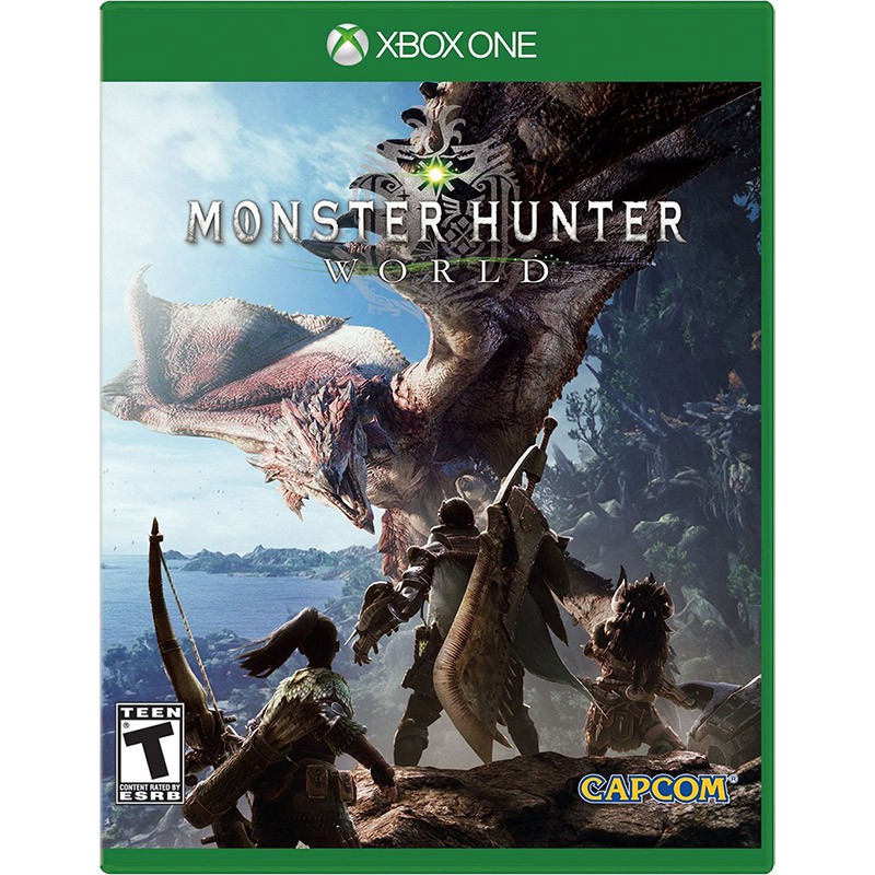 全新未拆 XBOX ONE 魔物獵人 世界 英文日文美版 MHW Monster Hunter World 怪物獵人