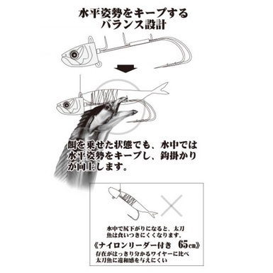 源豐釣具hayabusa Sw406 船太刀魚船釣天亞tenya 天牙雙鉤天亞汲鉤頭天亞白帶魚及鉤雙鉤 蝦皮購物