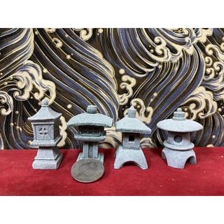 「京綸」🙈🙉🙊 日式石燈籠 中 日式 石燈籠 石雕 造景 擺設 景觀 辦公裝飾 裝飾 園藝擺飾 水族造景