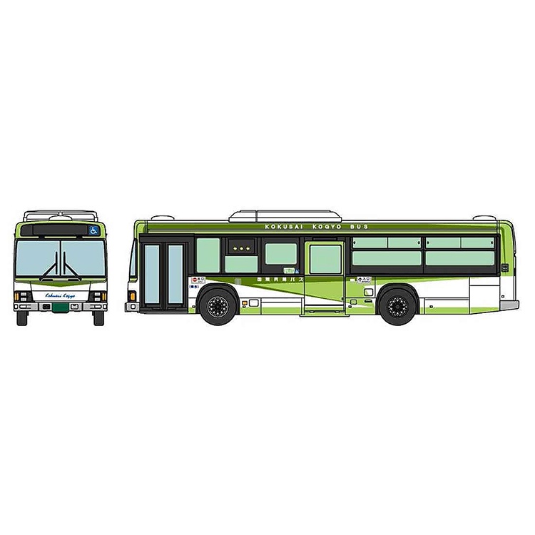 TOMYTEC 巴士收藏 - JB037-3 国際興業 TV31731