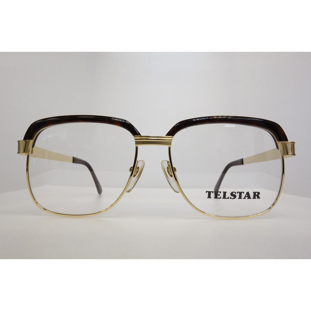 【台南中國眼鏡】TELSTAR 日本製 復古 老框 眉框 紳士框 近視 鏡框 鏡架 1020 56-17-145 茄子蛋