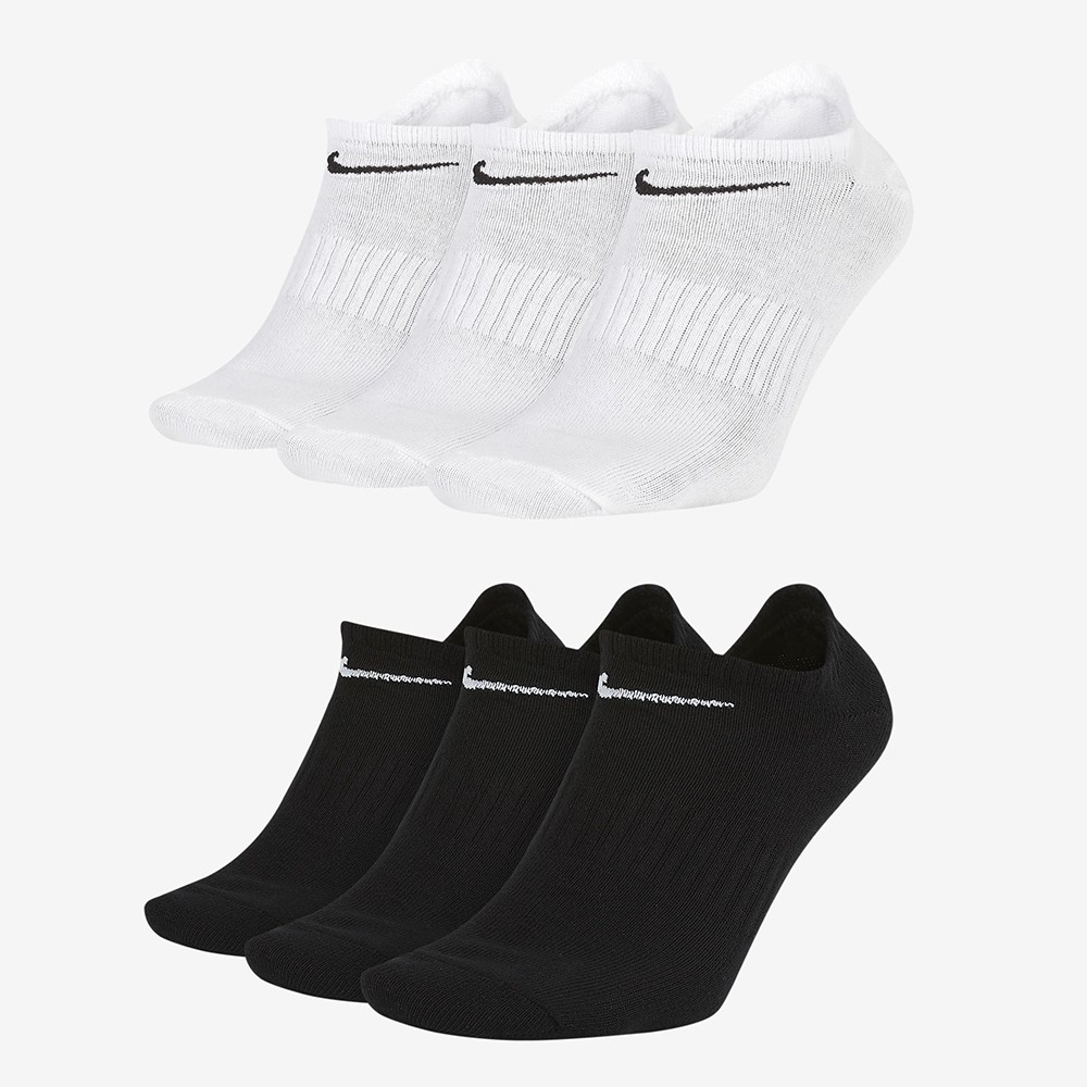 Nike Everyday Lightweight 黑白兩色短襪隱形襪運動襪SX7678-100 / 010 | 蝦皮購物