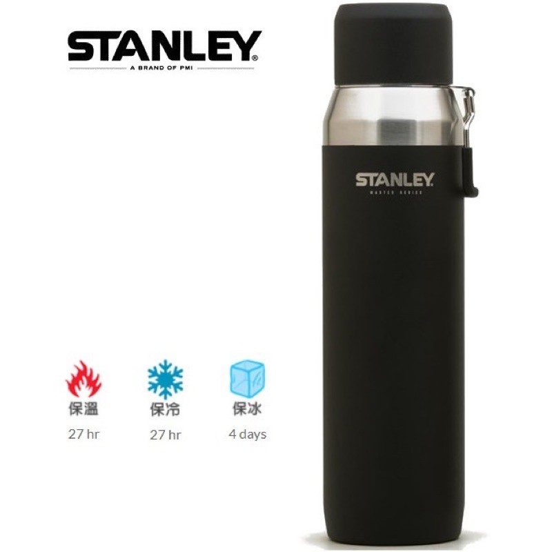 Stanley 大師系列真空保溫瓶  1L 黑 1