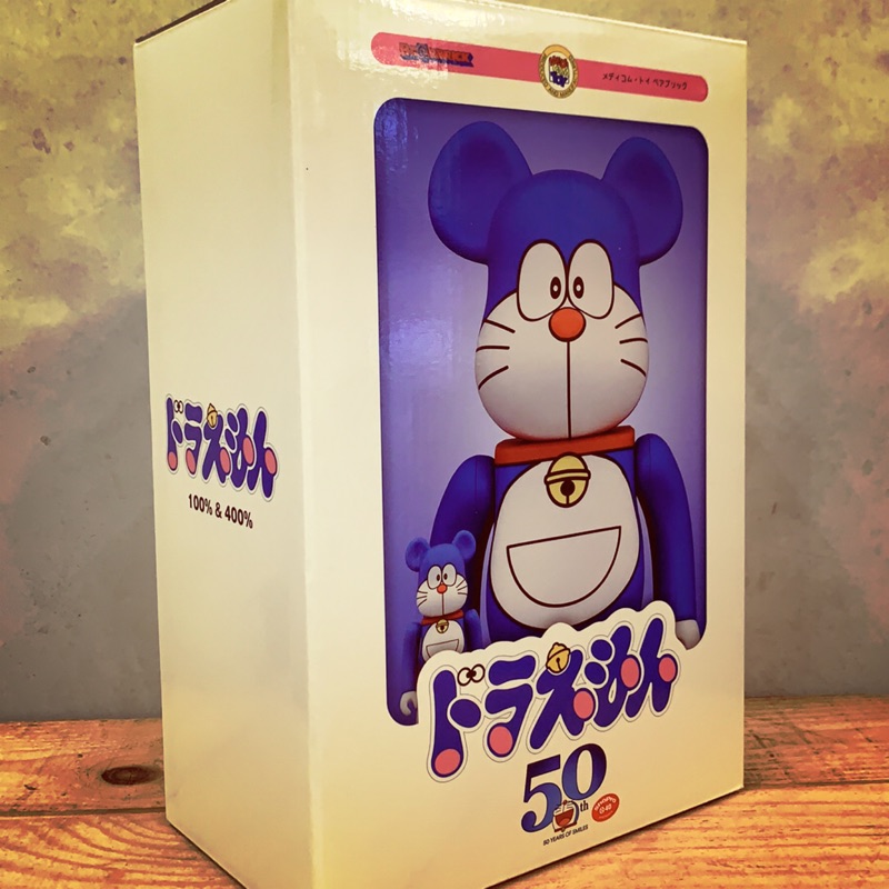 哆啦A夢 Doraemon 50周年 x BE@RBRICK