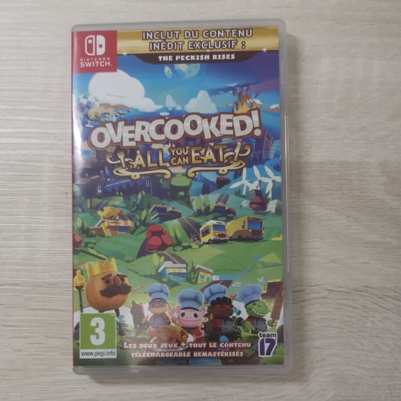 NS 胡鬧廚房 煮過頭 全都好吃 1+2 overcooked 二手