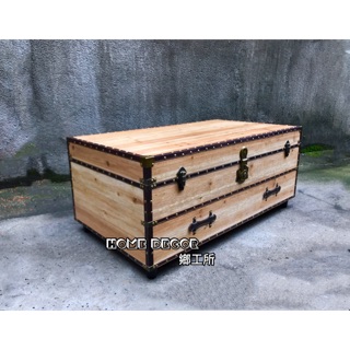 HomeDecor鄉工所 工業風傢俱 茶几長桌收納櫃儲藏櫃置物櫃櫃子箱子木箱美式鄉村復古loft工業風北歐開店咖啡廳仿舊