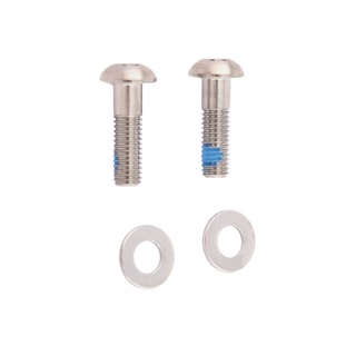 SRAM FLATMOUNT後卡鉗或轉接座固定螺絲 鈦合金 2顆含華司 17/22/27/32/37/42mm長度內選