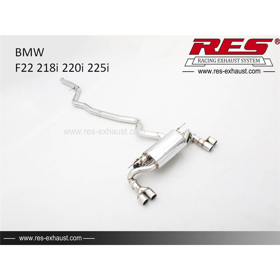 【RES排氣管】 BMW M240i M235i F22 當派 尾飾管 電子閥門  JK總代理 – CS車宮