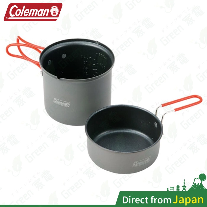 日本 Coleman Pack Away 鍋具 單人料理套鍋 CM-2957 露營戶外 方便鍋 煎鍋 平底鍋鍋組