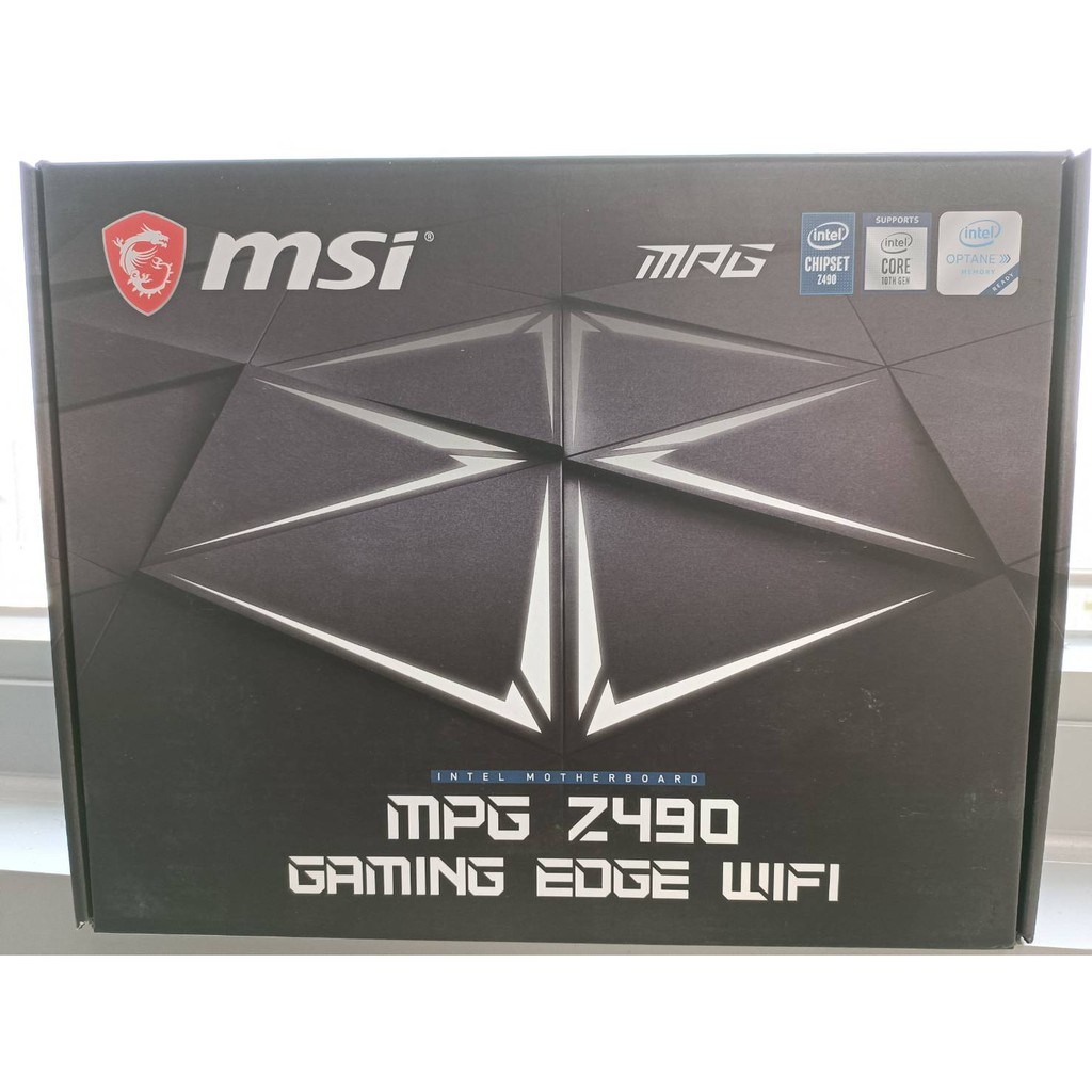 微星 MSI MPG Z490 GAMING EDGE WIFI 主機板 1200腳位 全新未拆