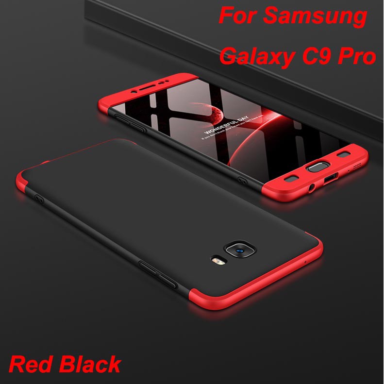 SAMSUNG 適用於三星 Galaxy C9 Pro Hard Combo Dual Armor Full case