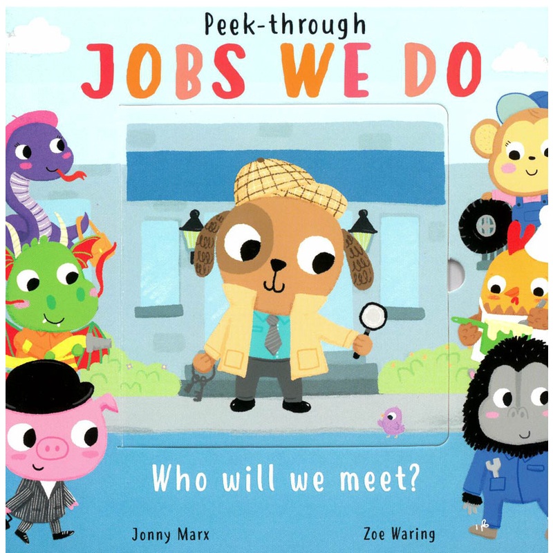 JOBS WE DO｜英文故事幼兒硬頁書【麥克兒童外文書店】