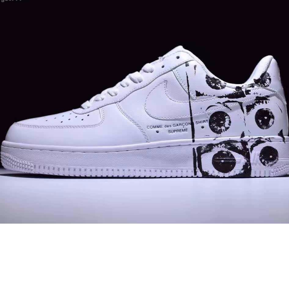 Air force supreme. Nike air force 1 '07/ supreme/ cdg'. Nike air force 1 cdg. Nike air force 1 low supreme x comme des garçons shirt. Nike air force supreme comme des garcons.