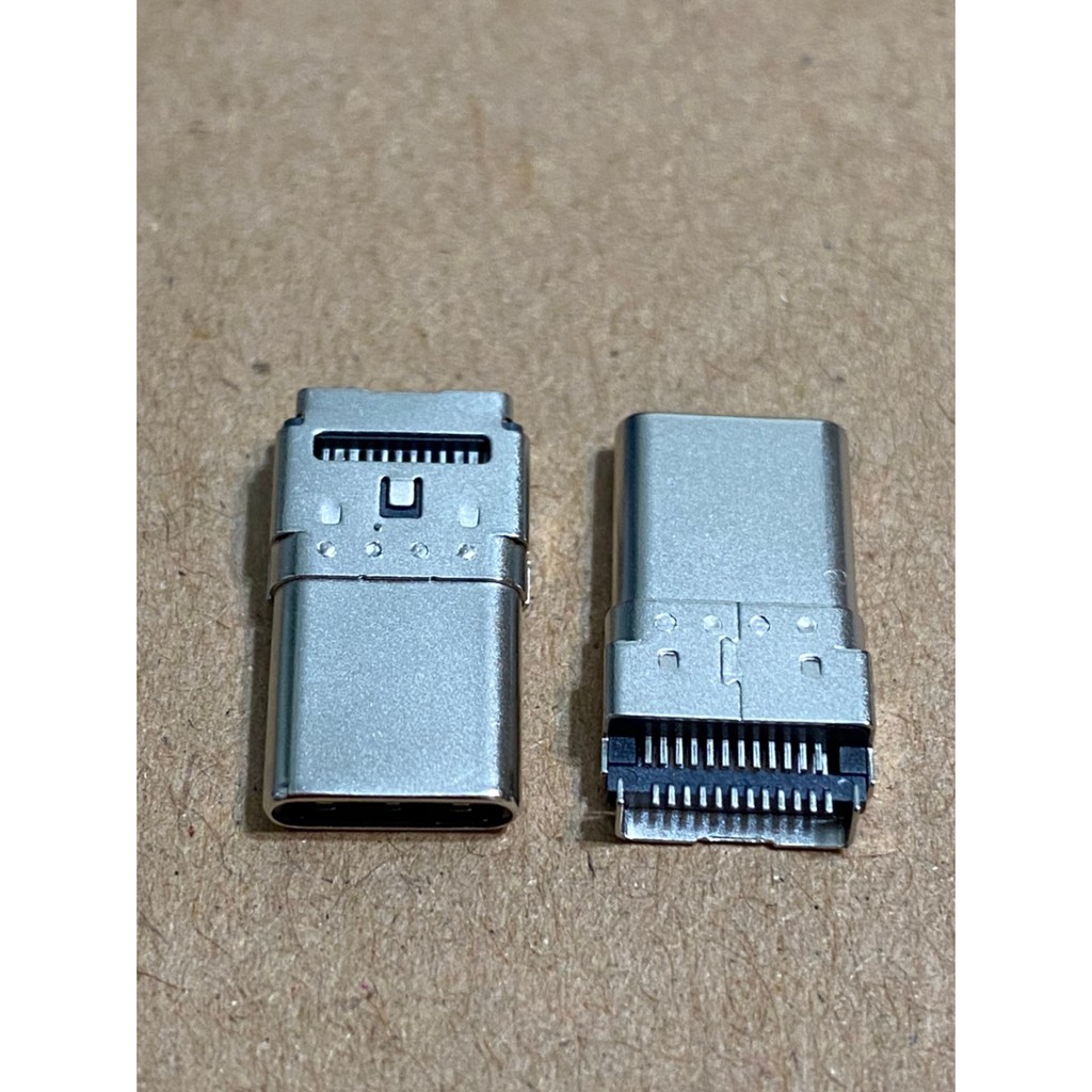 【IF】USB 3.1 TYPE C 連接器 CONNECTOR 24Pin SMD 沉板式 板端 公 線端接頭