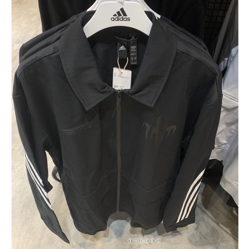 ⓉⒽⓇⒺⒺⒼ🔥ADIDAS JAMES BOND X ATHLETICS 007 運動外套 拉鍊 黑色 男 GN6807