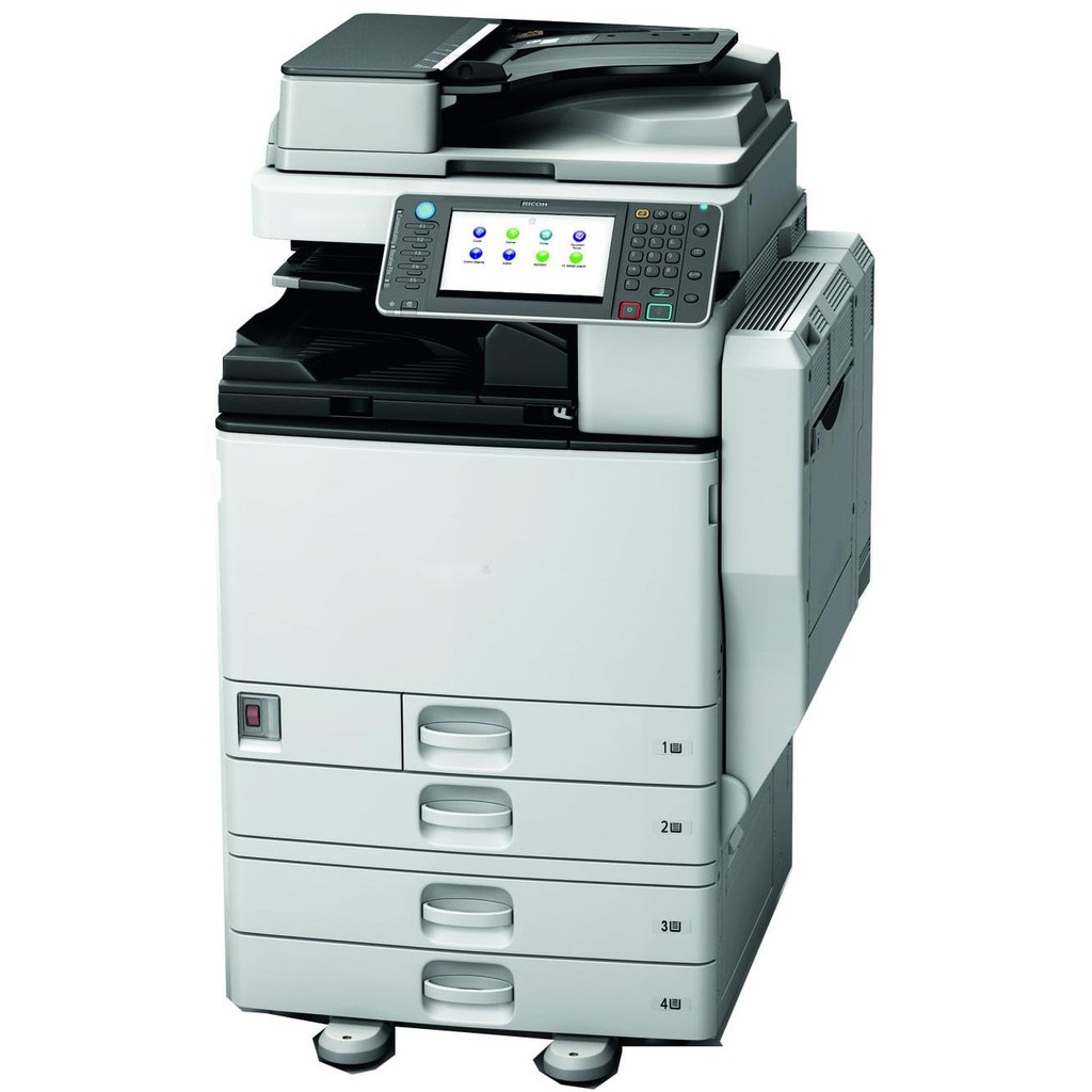 Ricoh35系列彩色影印機租賃功能彩色影印，列印，彩色掃描，傳真。月租費1800元可免費印