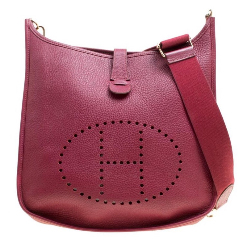 Hermes 愛馬仕 Ruby Evelyne III GM 33 8.8成新