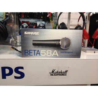 免運 公司貨保固2年不是平輸 SHURE BETA 58A BETA58A 高階動圈式麥克風 舞台音響設備 視聽影訊
