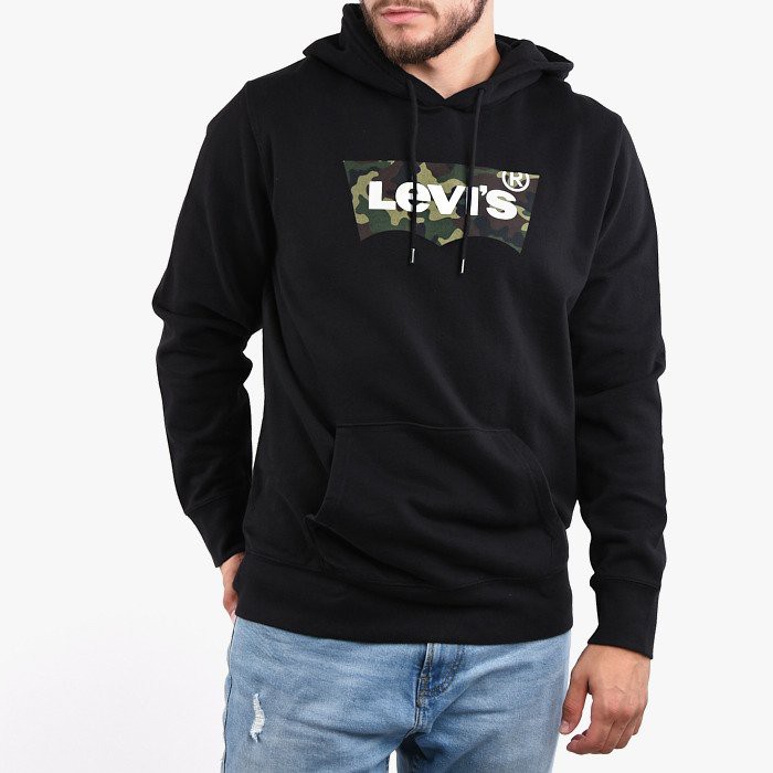 levi's camo hoodie