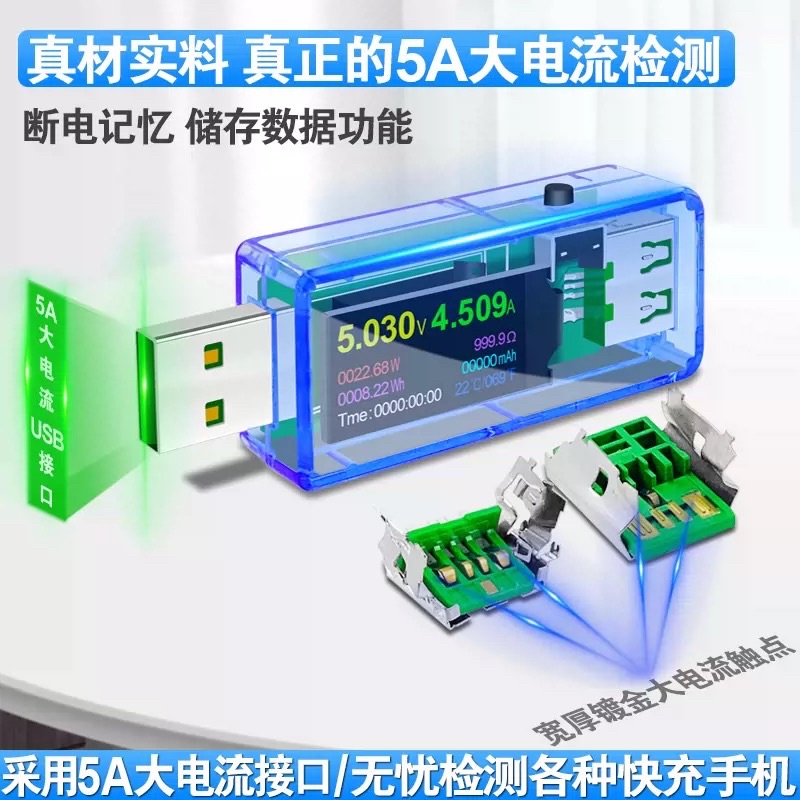 炬為 U96P ● 3M33 USB 電壓電流測試表 檢測 電流錶 電壓錶 充電器測試 直流功率計 l JSSP