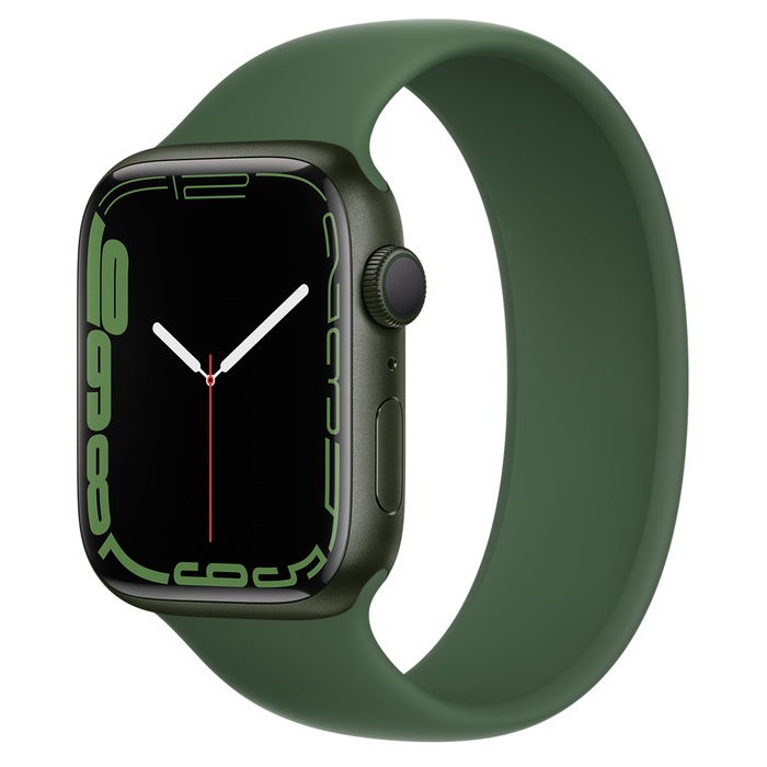[尾牙獎品][本島免運] Apple Watch 7 綠色 45mm 鋁金屬錶殼 運動型錶帶 全新未拆