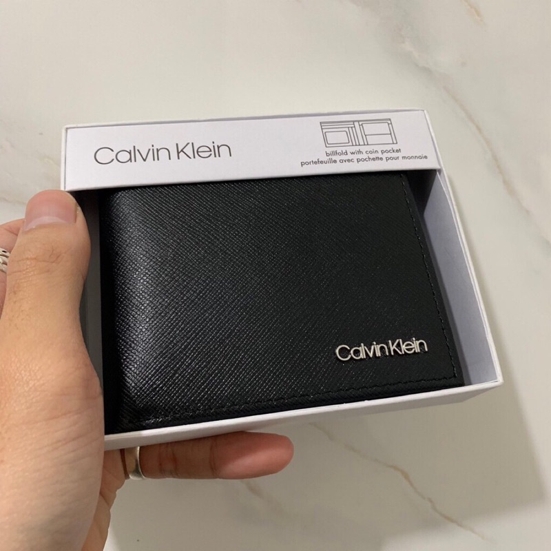 僅剩ㄧ個！ CK短夾 男短夾 防刮 耐用 美國代購 零錢袋 Calvin Klein ck零錢包