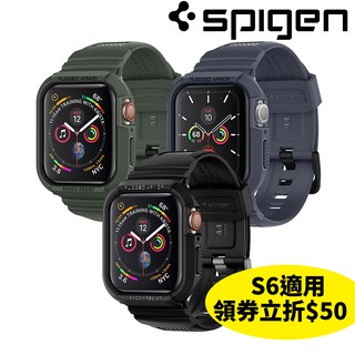 Spigen Apple Watch S6/5/4/SE(44mm /40mm)Rugged Armor Pro防摔殼-