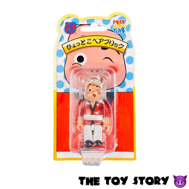 THE TOY STORY 壞潮玩具😈 Be@rbrick 100% 🇯🇵日本火男 晴空塔限定吊卡 庫柏力克熊