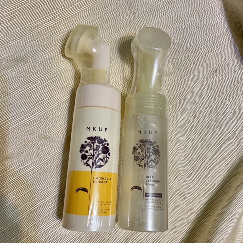 MKUP  美咖 ✨金盞花泡泡慕斯 150ML /🌟奈米泡泡保濕潔面乳/🆕 金盞花粉刺毛孔淨化慕斯