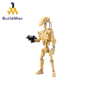 Buildmoc 星球大戰機器人機器人積木模型玩具禮物 309PCS MOC積木套裝男孩益智組裝拼裝玩具禮物