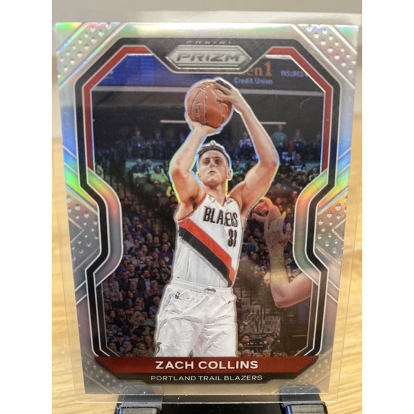 2020-21 PRIZM PANINI 銀亮 Zach Collins 球員卡 NBA 球卡