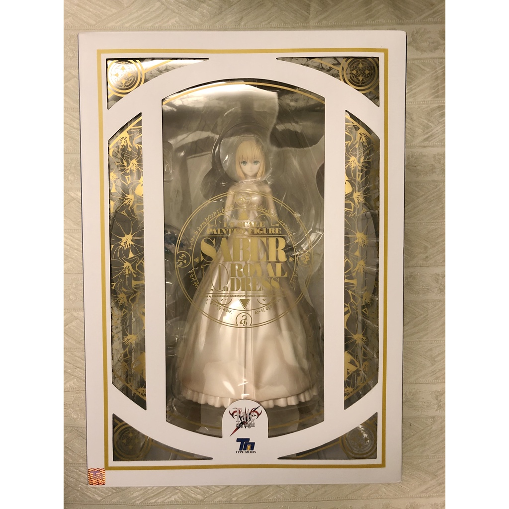 (收藏) (非賣)FATE STAY NIGHT SABER 十週年 婚紗 PVC 代理 ANIPLEX+