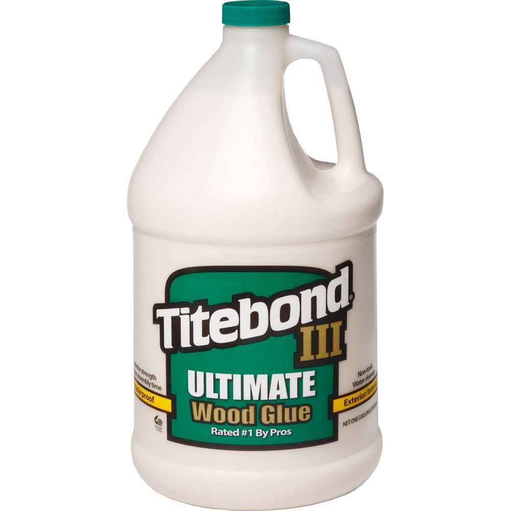 【台南南方】一加侖 美國進口 Titebond Ⅲ 防水木工專用膠 太棒3號 木工膠 綠色瓶