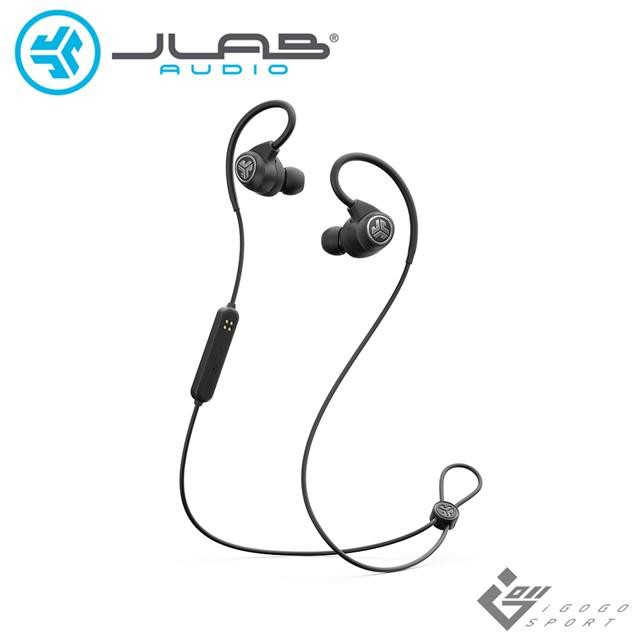 JLab Epic Sport 藍牙運動耳機 磁吸式充電（黑色）（二手）