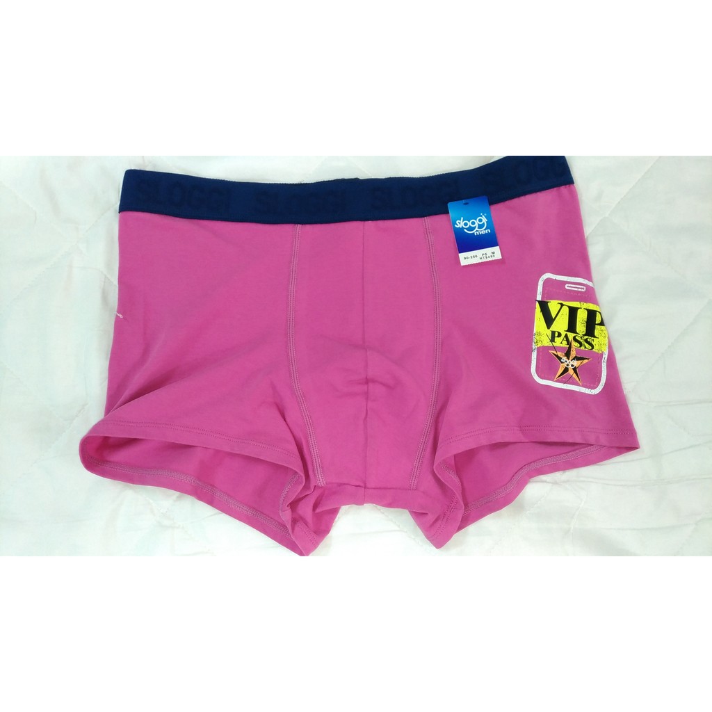 Sloggi合身系列平口內褲 M號 粉紅色