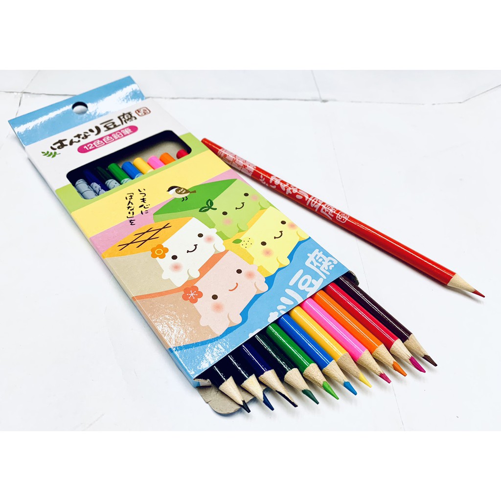 215051 溫柔的豆腐 12色色鉛筆 色鉛筆