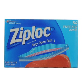 臺灣 COSTCO 好市多 Ziploc 雙層夾鏈冷凍保鮮袋-小 54入 【Suny Buy】