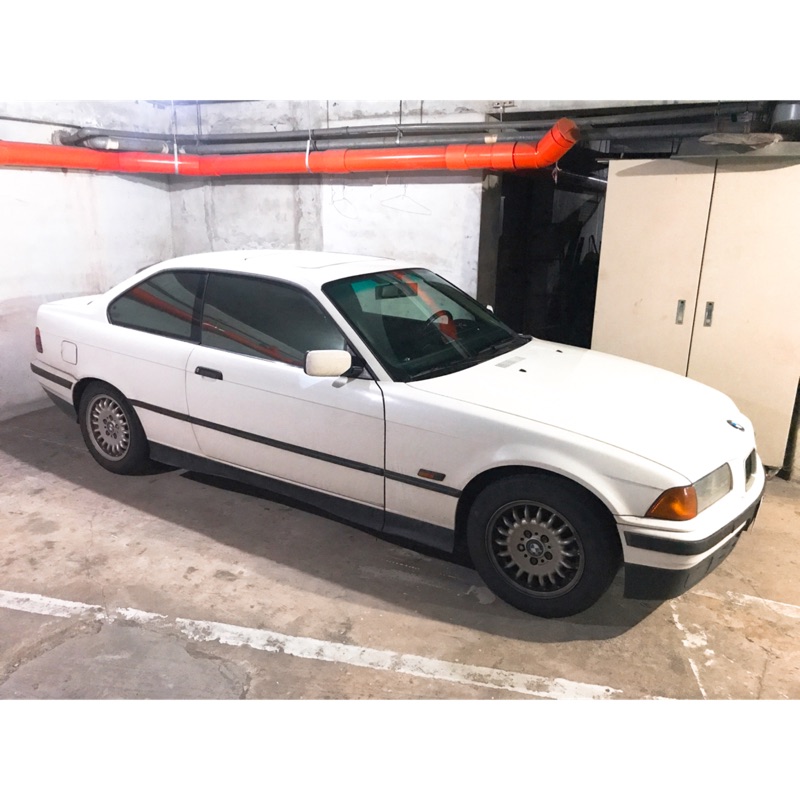 BMW E36 歐規 1993年 自排5速雙門325 白色2500cc