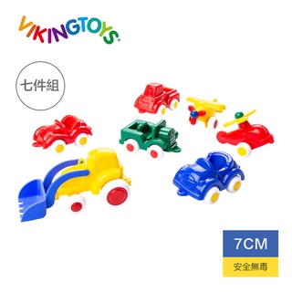 瑞典Viking toys維京玩具-迷你交通小車隊(7件組)7cm 玩具車 小汽車 兒童玩具 迷你車 幼兒玩具 現貨