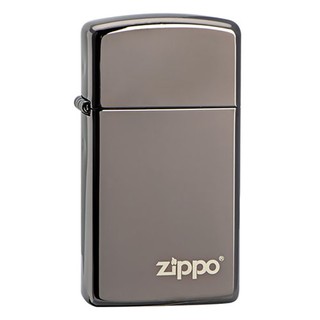 現貨 Zippo 黑冰 煤油打火機 防風打火機 禮物 Logo 經典素面 窄版 燃油打火機 生日 20492ZL