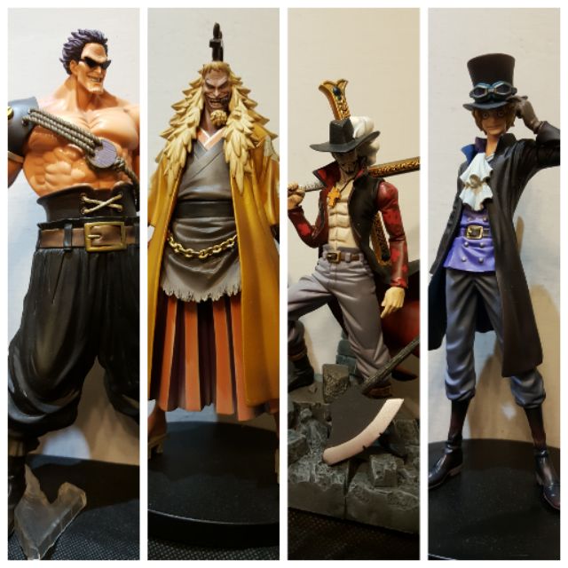 日版已拆無盒款式詳內 非一番賞景品海賊王航海王dxf 頂上決戰z將軍金獅子薩波鷹眼王下七武海