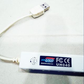 【Digifusion 伽利略】獨立開關 4 Port USB 2.0 HUB (UH040) 個別LED藍燈電源開關
